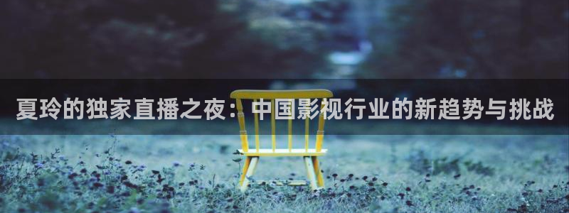 足球直播山猫高清直播：夏玲的独家直播之夜：中国影视行业的新趋势与挑战